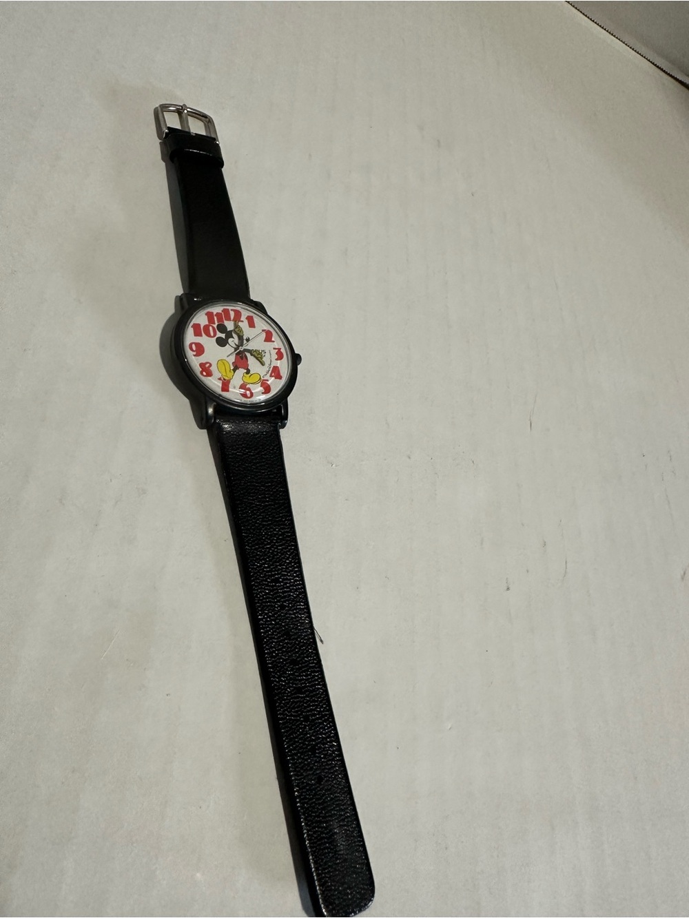 Vintage Lorus quartz Mickey Mouse wristwatch